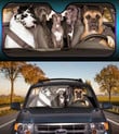 Great Dane Dogs 2 Auto Sun Shade Dog Design Car Decor