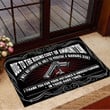 Due To The Rising Cost Of Ammunition Doormat Funny Gun Merch Gift For Gun Lovers House Decor