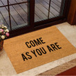 Come As You Are Doormat Large Welcome Mat Indoor Outdoor Doormat Non Slip
