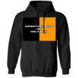 Superstraight Rights Are Human Rights Hoodie Black And Orange Hoodie Straight Month Pride - Pfyshop.com