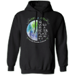 The World Is Better With You In It Hoodie Suicide Awareness Clothes Black Hoodie With Quotes