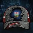 Alberta Province 3D Hat Canada Flag Vintage Cap For Men Canadian