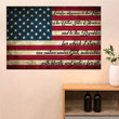 I Pledge Allegiance To The Flag United States Of America Poster Rustic Patriotic Decor