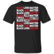 Black Lives Matter T-Shirt Protect For Black Human Rights Protest Shirt For Justice BLM Merch