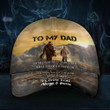Sentimental Fathers Day Gift To My Dad I Love You Alway And Forever Hat 3D Print New Dad Gifts - Pfyshop.com