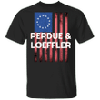Perdue And Loeffler American Flag T-Shirt Vote For Perdue And Loeffler Elections Shirt For Sale