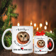 Rocky The Christmas Owl Mug Rockefeller Owl 2020 Coffee Mug Christmas Gift For Dad Mom