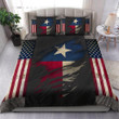 Texas Bedding Set Patriotic Flag Texas State Merch Proud Texan Gift Father's Day Gift Ideas