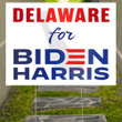 Delaware For Biden Harris Yard Sign Vote Signs For Yard Elections Sign 2021 For Biden Voters