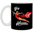 Princess Diana Mug Vintage Old Retro Fly Atlantic Princess Diana Royal Coffee Mug