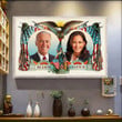 Joe Biden And Kamala Harris Historic Theme Poster Wall Hanging Decor