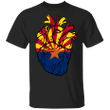 Arizona Flag Heart Shirt Anatomical Design Patriotic T-Shirt - Pfyshop.com