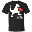 Boys Valentines Day Shirt Dinosaur Love Bites T-Shirt Valentine Gift For Him