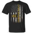 911 Dispatcher American Flag T-Shirt Dispatcher Gift Idea For Him Her - Pfyshop.com