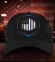 Thin Blue Line US Flag Hat Vintage American Flag Pride Police Law Enforcement Retirement Gift - Pfyshop.com