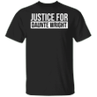Justice For Daunte Wright Shirt Black Lives Matter T-Shirt BLM Shirt No Justice No Peace Shirt