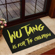 Wu Tang Door Mat Wu Tang For The Children Funny Wu-Tang Clan Hip Hop Outdoor Welcome Mat
