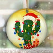 Cactus Christmas Ornament Cute Rustic Christmas Ornament For Xmas Tree 2021