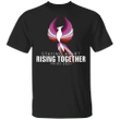 Phoenix Lesbian Pride Shirt Staying Apart Rising Together Pride 2021 Lipstick Lesbian T-Shirt
