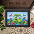 Frog Doormat Welcome To My Pad Funny Welcome Mat For Couple Home Decor