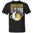 Dogecoin To The Moon Shirt Funny Doge Meme T-Shirt For Crypto Hodlers
