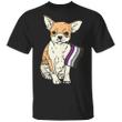Asexual Shirt Chihuahua Dog Ace Flag Asexual Pride ?T-Shirt International Asexuality Day