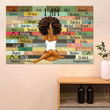 Black Queen I Am Strong Unique Beautiful Poster Print Inspired Poster Art Girl Room Decor