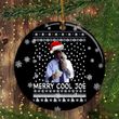 Funny Biden With Ice Cream Merry Cool Joe Ornament Biden Christmas Ornament For Tree Decor 2021