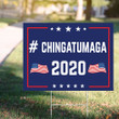 Chingatumaga 2020 Yard Sign Anti Trump Lawn Signs Funny Political Gifts Front Yard Decor