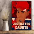 Justice For Daunte Poster Rip Daunte Vertical Poster Rest In Peace Daunte Wright