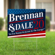 Brennan And Dale Yard Sign Boats And Hoes 2020 Sign Funny Do You Wanna Do Karate In The Garage