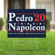 Vote For Pedro Napoleon 2020 Yard Sign Vote For Me And All Your Wildest Dreams Will Come True