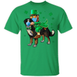 Leprechaun Bernese Mountain Dog Shamrock Shirt Funny St Patricks Day Shirt