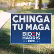Chingatumaga Biden Harris 2020 Yard Sign Chingatumaga Yard Sign For Decor