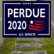 David Perdue Yard Sign 2020 David Perdue For Senate U.S Congress Outdoor Decorative