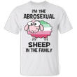 Abrosexual Flag Shirt I'm The Abrosexual Sheep In The Family T-Shirt Abrosexual Pride Apparel