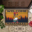 Chicken Gunman Welcome Madafakas Doormat Funny Welcome Doormat Entrance Mat Indoor
