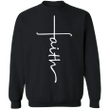 Faith Sweatshirt Faith Cross Sweatshirt For Men Women Christian Gift - Pfyshop.com