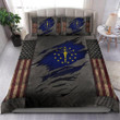 Indiana Bedding Set American Flag Comforter Patriotic State Indiana Merchandise