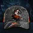 Bulldog 3D Hat Vintage USA Flag Men's Cap For Men Bulldog Lover Dof And Owner Gift - Pfyshop.com