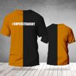 Super Straight Shirt Black And Orange Straight Pride Flag Shirt For Men Women - Pfyshop.com