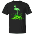 Irish Flamingo Green Shirt St Patricks Day Shirt For Women