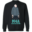 Bernie Sweatshirt M4A Mittens For All Bernie Sanders Meme Sweatshirt For Men Women
