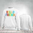 Hello Friend Sweatshirt Bill Cosby Hello Friend Sweatshirt