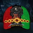 Juneteenth Is My Independence Hat Black Woman Sunflower Cap African Freedom Day Gift For Sister