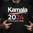 Kamala Harris 2024 Shirt Watch Out Glass Ceilings Funny Political Shirts Father In Law Gifts