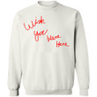 Wish You Were Here Sweatshirt Rock Hip Hop Pink Floyd Sweatshirt Gift For Rock Lover