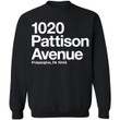 Pattison Ave Sweatshirt 1020 Pattison Avenue Vintage Philadelphia Eagles Sweatshirt