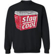 Stay Cool Sweatshirt Vintage Graphic Ice Box Clothing Summer Gifts For Her