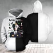 Ranboo Black And White Hoodie Graphic Printed Hoodies Cool Gifts For Friend